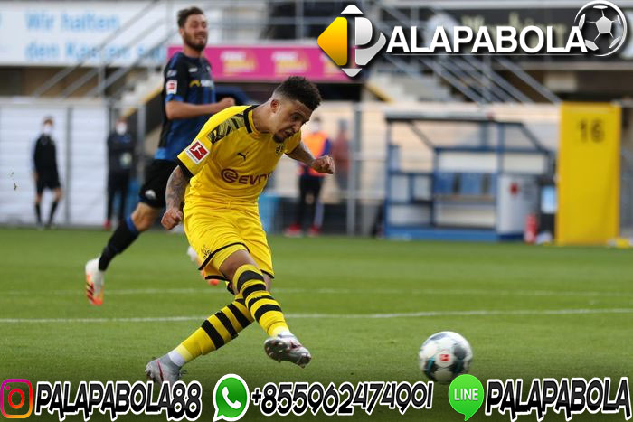 Jadon Sancho Cetak Hat-trick Untuk Dortmund